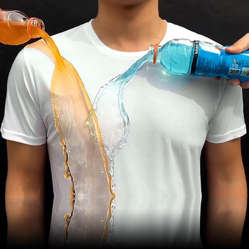 SpotLight180 Quick-drying Waterproof Anti-fouling T-shirt Couple Half Sleeve