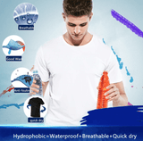 SpotLight180 Quick-drying Waterproof Anti-fouling T-shirt Couple Half Sleeve