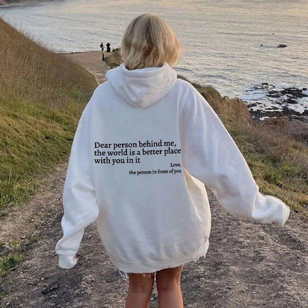 SpotLight180 Dear Person Behind Me Hoodies